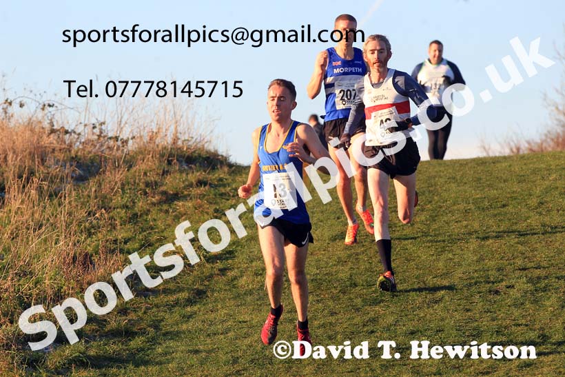Senior mens 2022 North Eastern Cross Country Champs., Temple Park, South Shields.  Photo: David T. Hewitson/Sports for All Pics